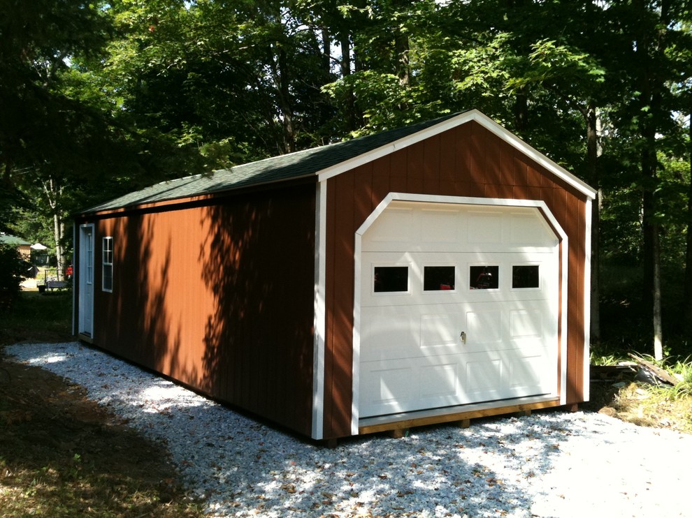 This is an example of a classic garden shed and building in Ottawa.