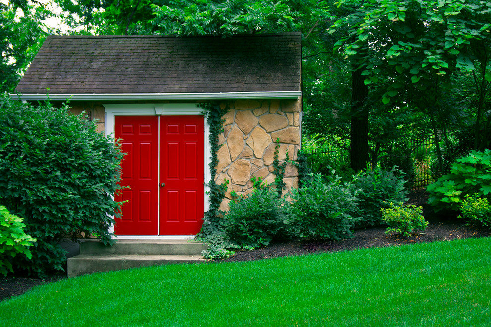 Residential - Traditional - Shed - New York - by High Tech Landscapes ...