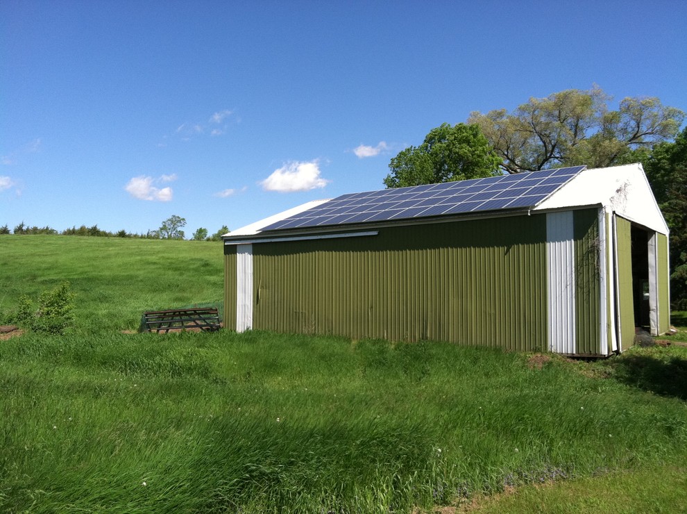Residential Solar Barns Farmhouse Shed Minneapolis by Able