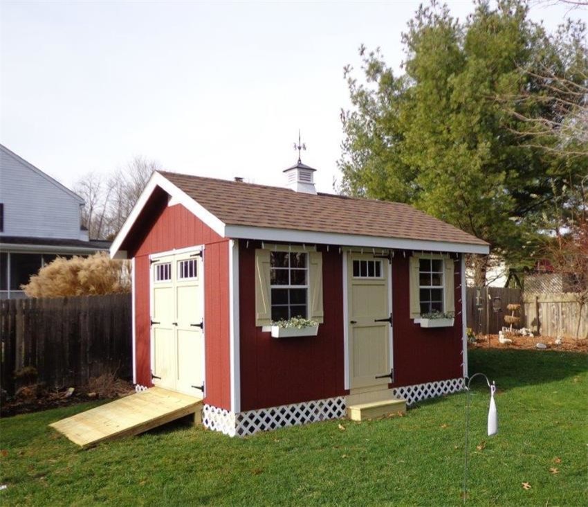 Riverside Shed Kit from DutchCrafters Traditional Shed Tampa by