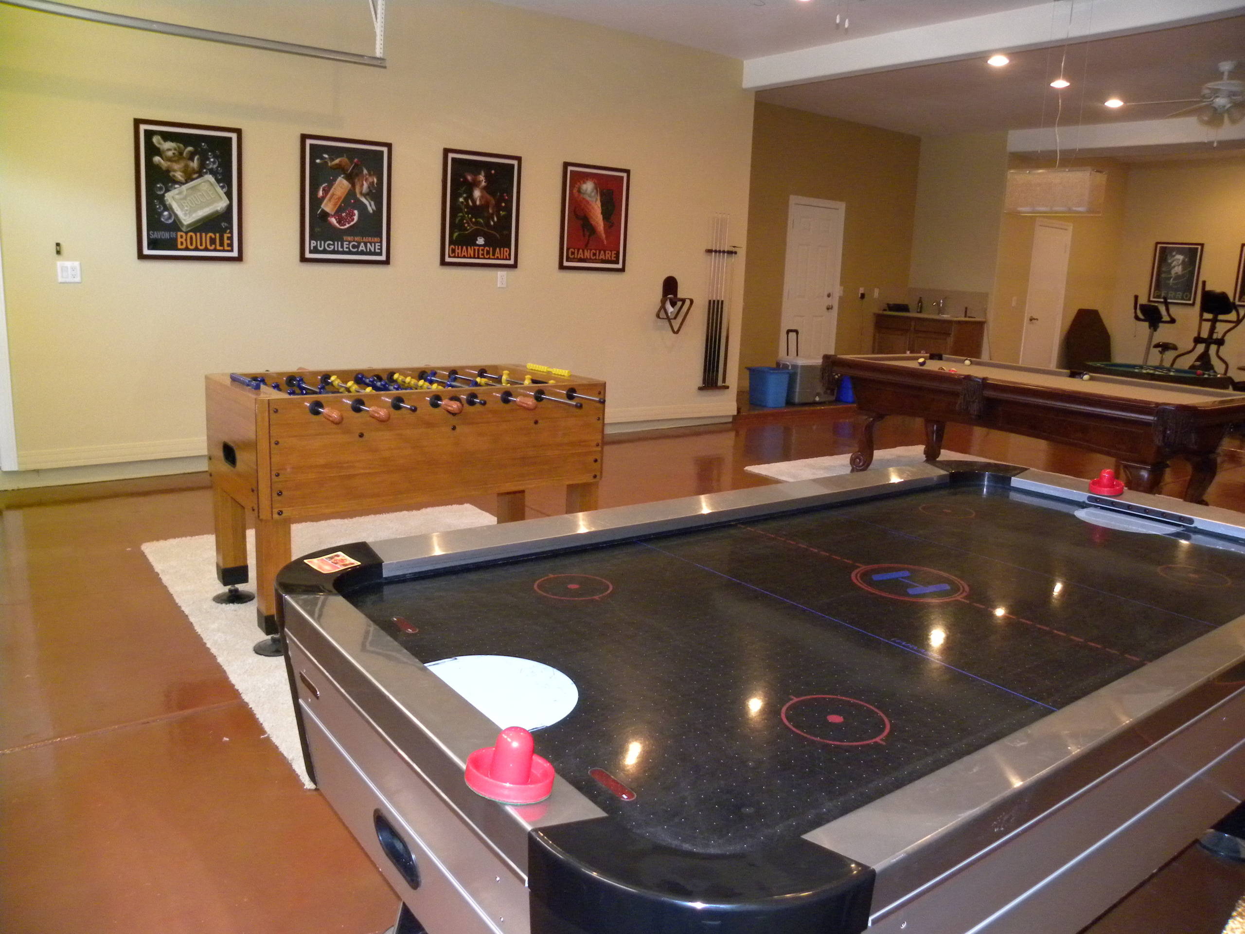 Game Room Above Garage Conversion - Photos & Ideas | Houzz