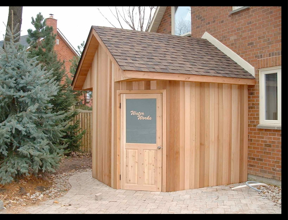 Inspiration for a shed remodel in Toronto