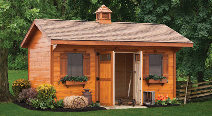 Medium sized traditional detached garden shed in Baltimore.