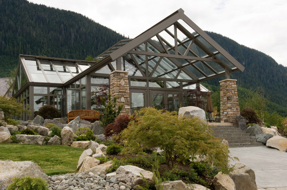 Sonora Estate Greenhouse Contemporary Shed Vancouver by