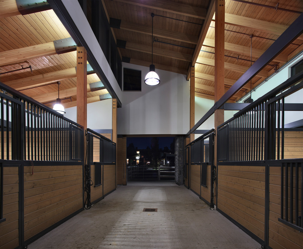 Southlands Equestrian Estate Contemporary Shed Vancouver by