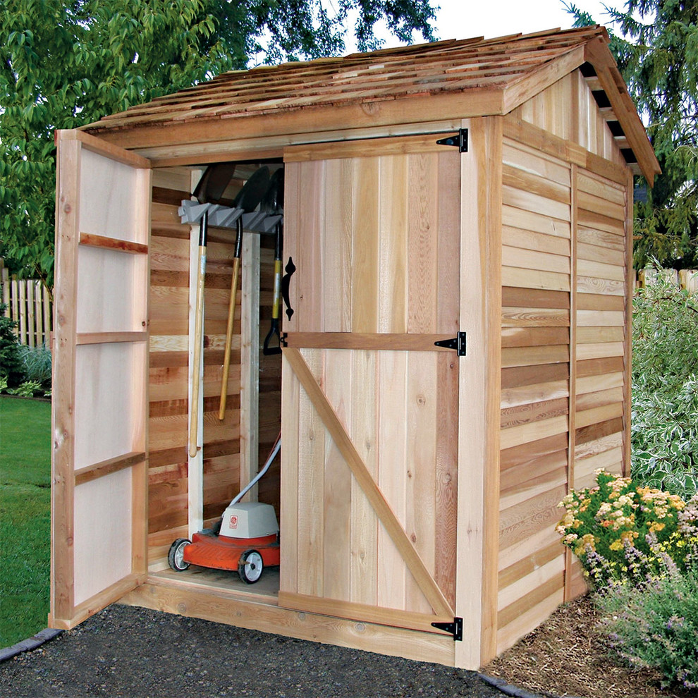 Storage Shed (6 x 6) Traditional Shed Seattle by Thos. Baker