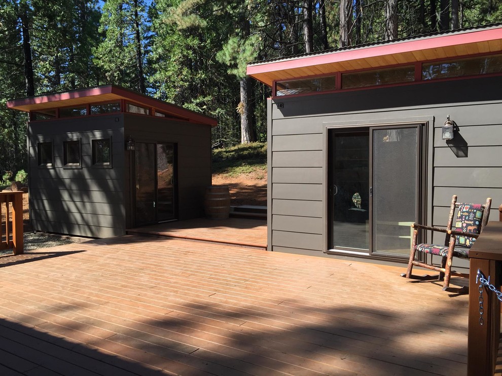 Twin Studios in Blue Lake Springs Modern Shed San Francisco by