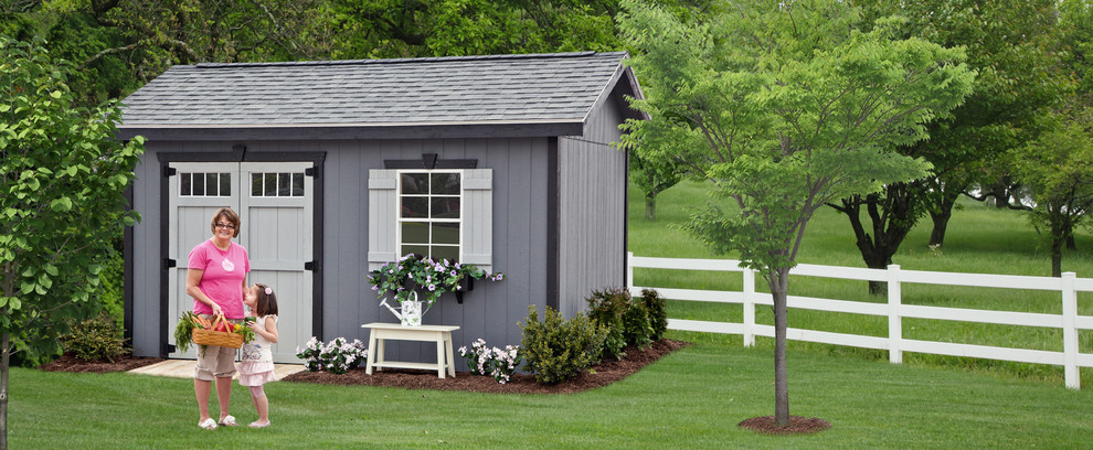 Example of a classic shed design in Cleveland