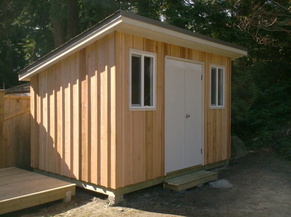 Wharton Shed Traditional Shed Vancouver by Backyard Works Houzz