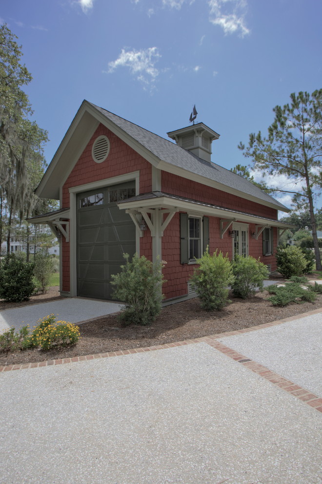 Elegant shed photo in Charleston