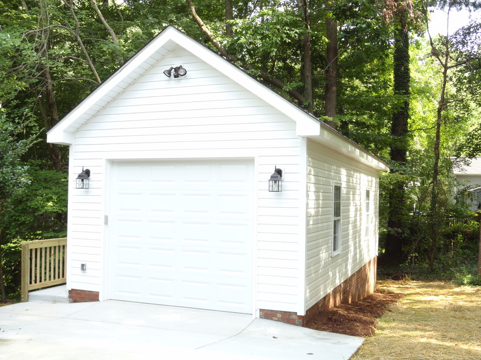 Inspiration for a classic garden shed and building in Raleigh.