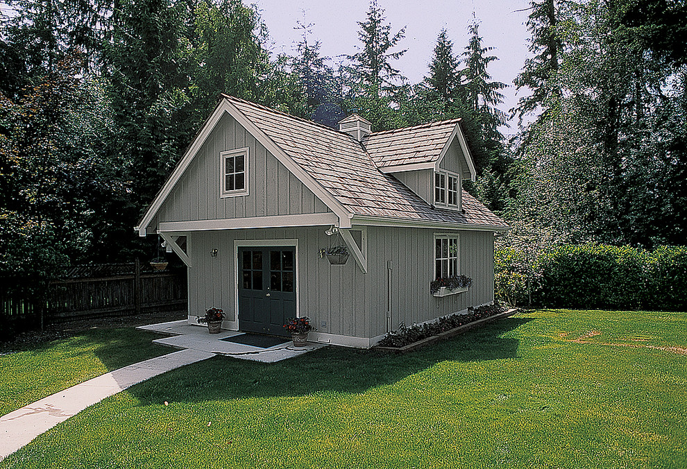 Example of a classic shed design in Seattle