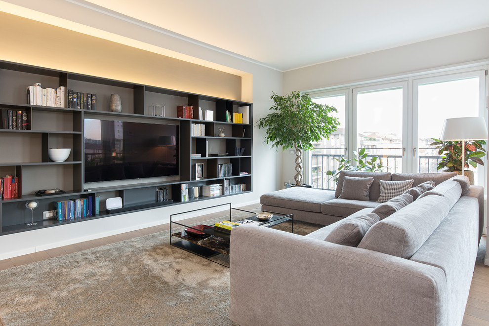 Design ideas for a contemporary games room in Milan.