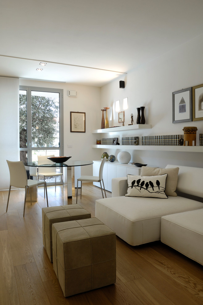 Appartamento Minimal 60 Mq Contemporary Living Room Bologna By Deposito Creativo Houzz Ie<script async src=