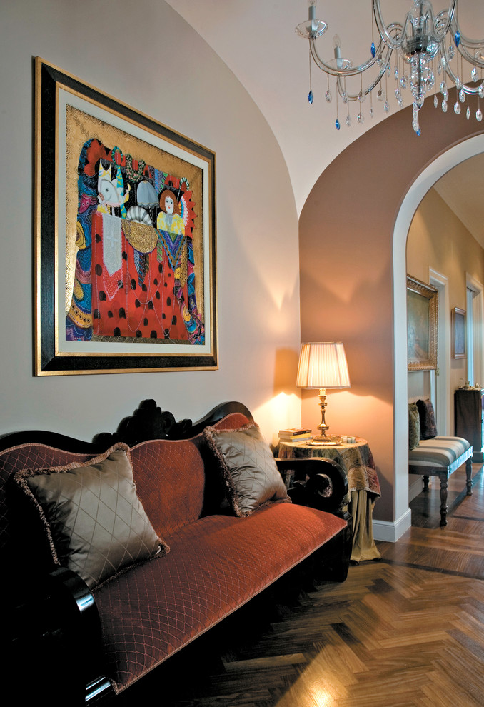Klassisches Wohnzimmer in Neapel