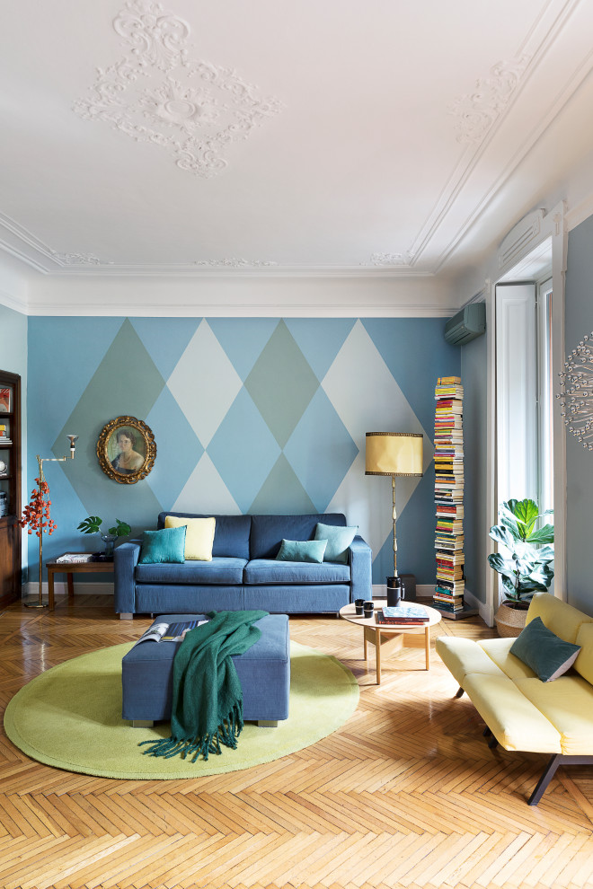 Inspiration for a bohemian games room in Milan.