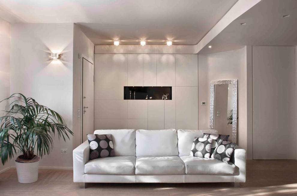 Photo of a contemporary living room in Florence.