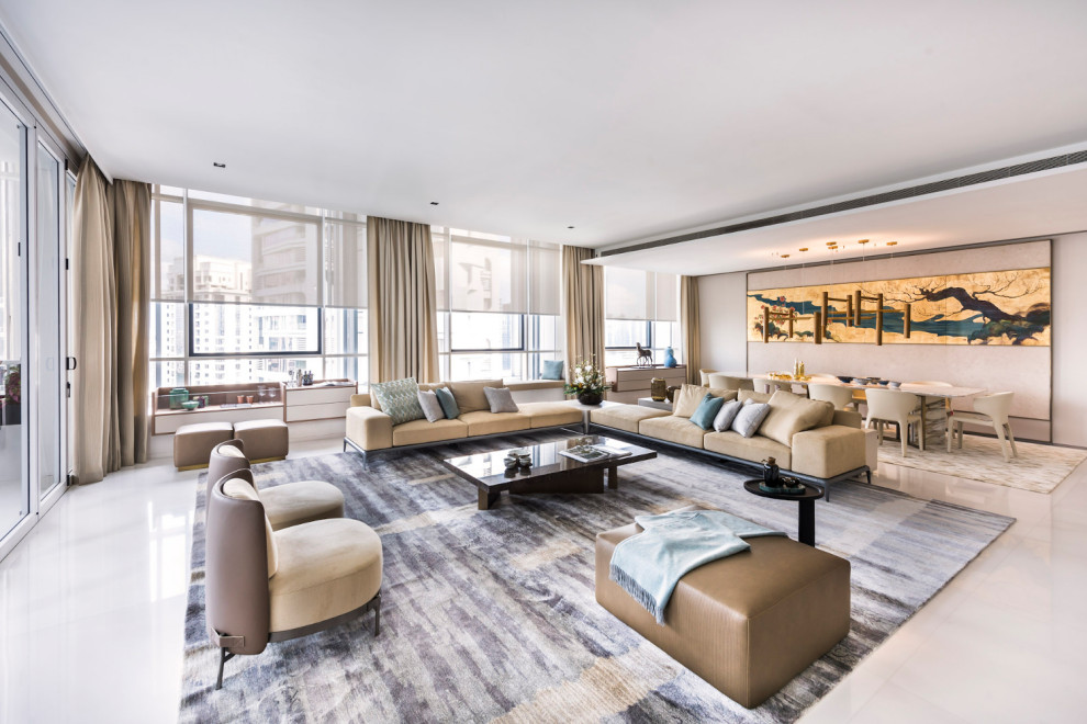 Le Nouvel Ardmore Apartment 2402 by Studio Ventimiglia Milano and Saporiti AeD Contemporary