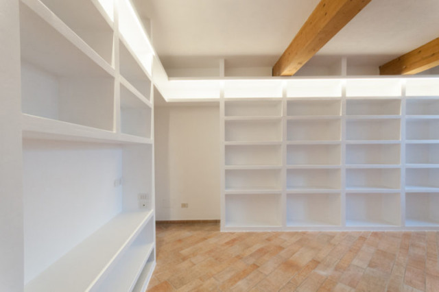 Libreria in cartongesso - Contemporain - Salon - Autres périmètres - par  Vuotometrico - studio di architettura - | Houzz