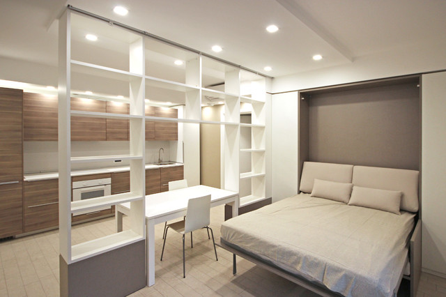 MONOLOCALE GIAMBELLINO - mix di Ikea e su misura - Modern - Living Room -  Other - by JFD - Juri Favilli Design | Houzz