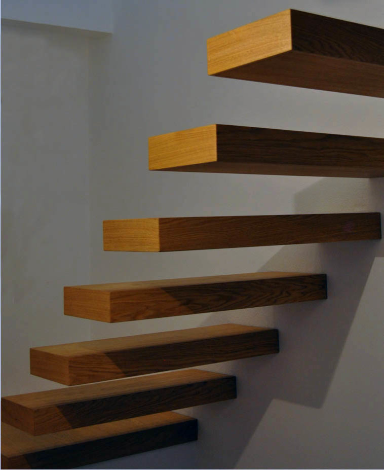 Example of a minimalist staircase design in Other