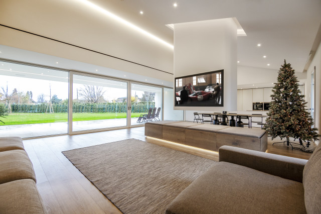 SCACCO MATTO | 220 mq_WORK IN PROGRESS - Minimalistisch - Wohnzimmer