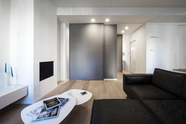 Sliding doors - Contemporary - Living Room - Milan - by Ghostarchitects ...