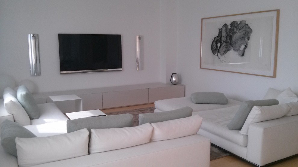 soggiorno Modern Living Room Venice by HOME design Houzz