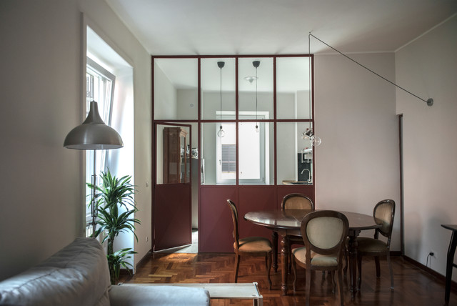 Soggiorno, Vetrata - Contemporary - Games Room - Rome - by 02A Studio, Architettura & Design