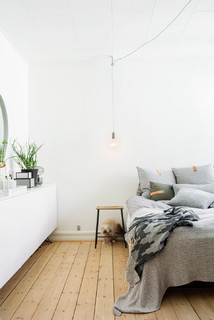 Indretning af lille lejlighed - Skandinavisk - Soveværelse - af A little  story | Houzz