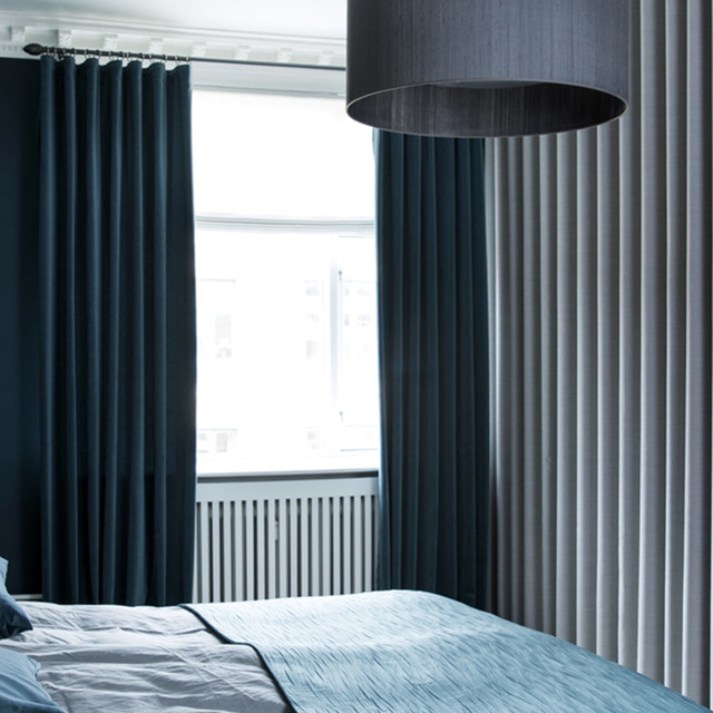 Velour til mørklægning - Moderne - Soveværelse - København - af Living Art  A/S | Houzz