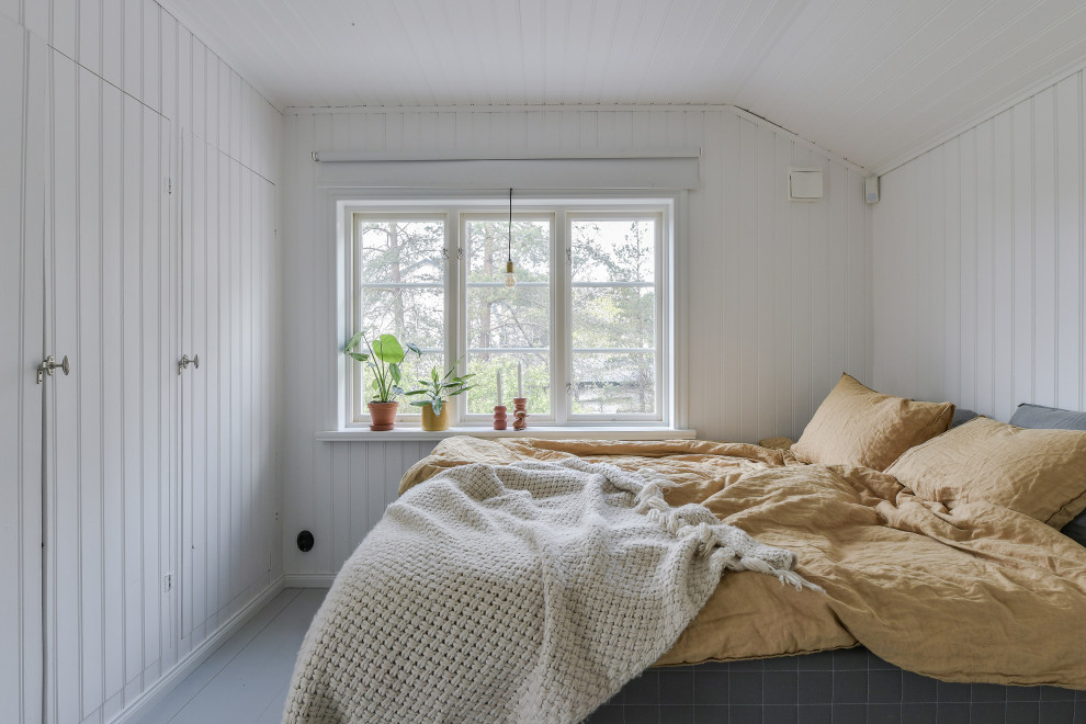Inspiration för ett skandinaviskt sovrum