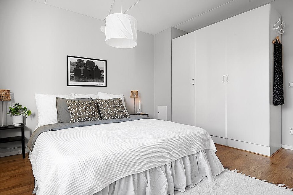 Danish bedroom photo in Stockholm