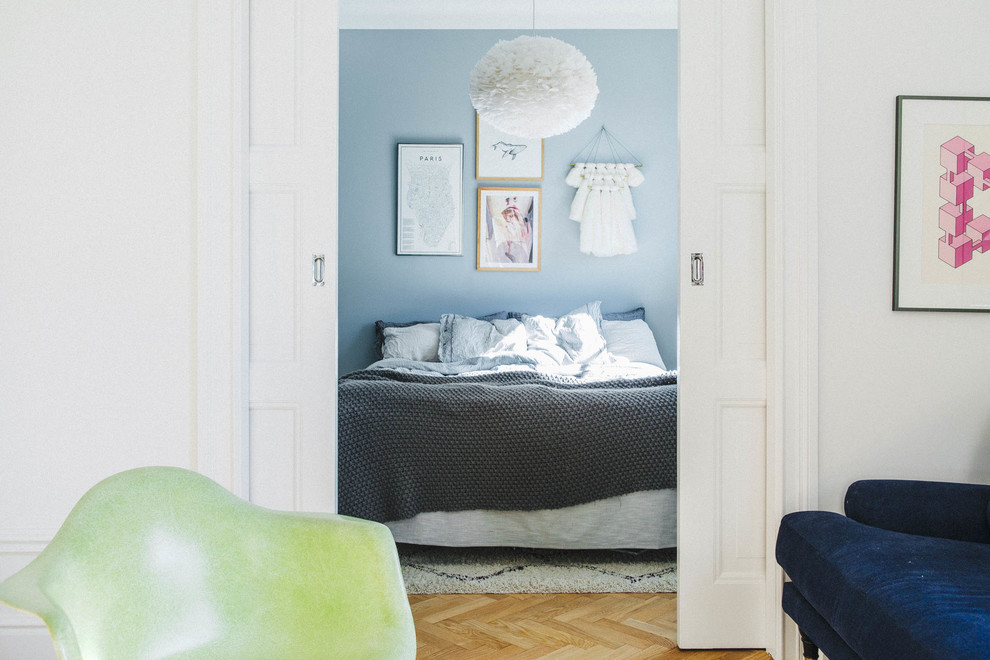 Inspiration for a bedroom remodel in Stockholm