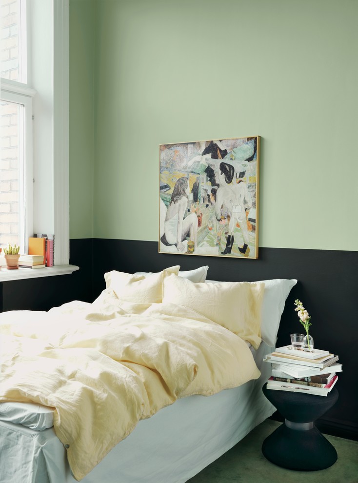 Inspiration för ett minimalistiskt sovrum