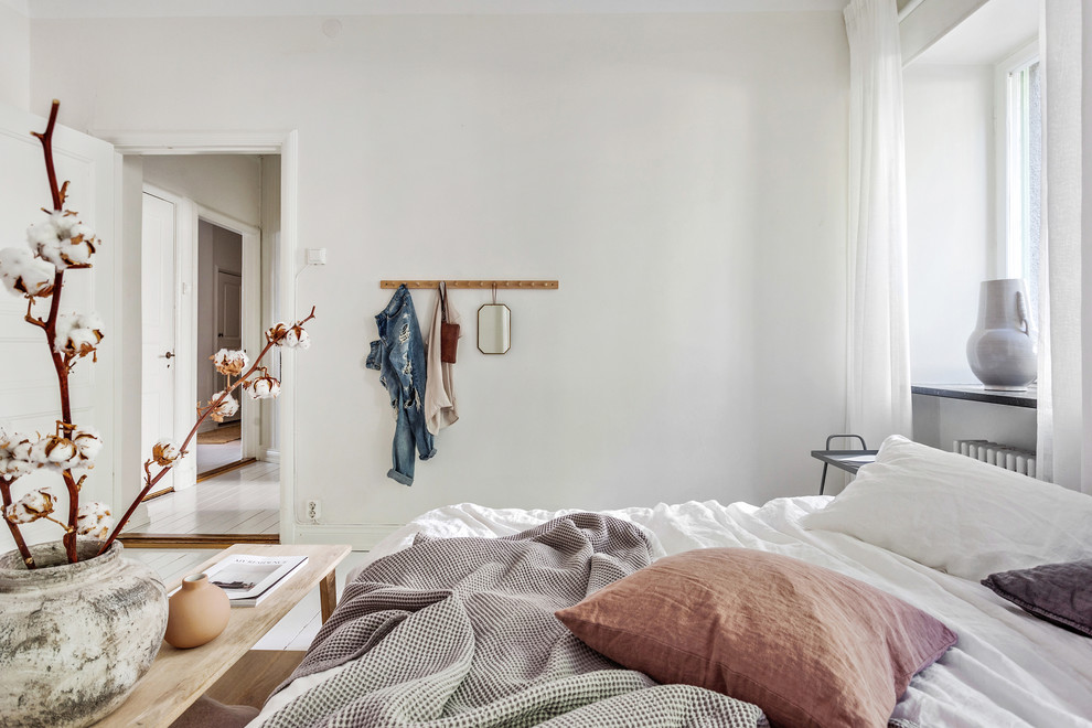 Scandi bedroom in Gothenburg.