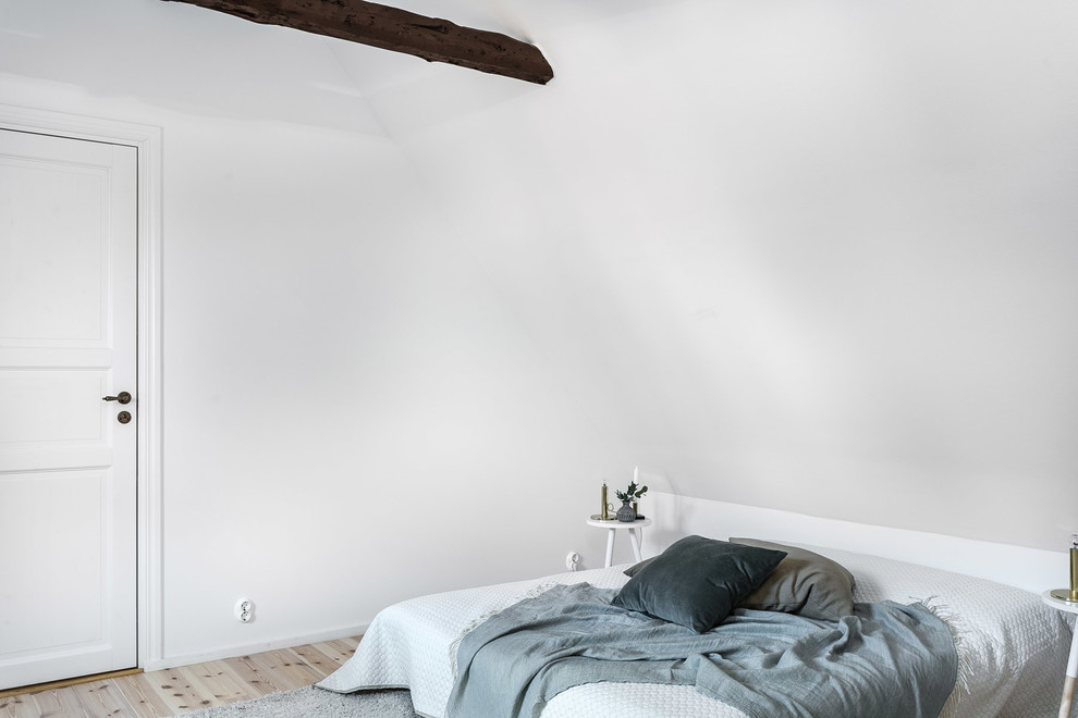 Scandinavian bedroom in Malmo.