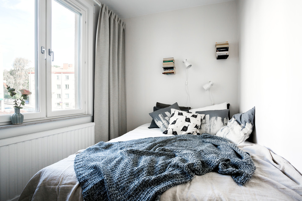 Inspiration för små minimalistiska sovrum