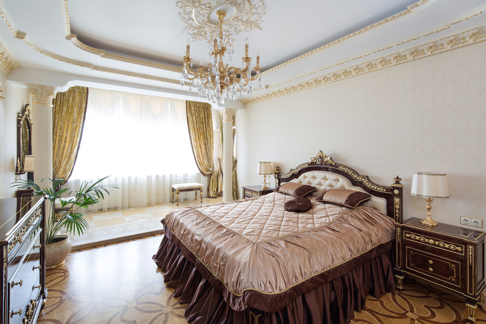 Klassisches Schlafzimmer in Moskau