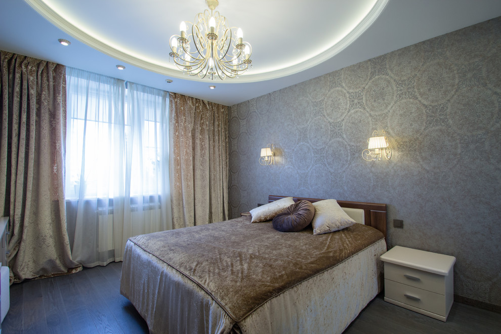 Inspiration for a timeless bedroom remodel in Moscow