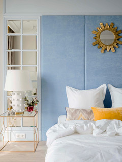 Cyan: Color of the millennium  Bedroom paint colors, Blue paint