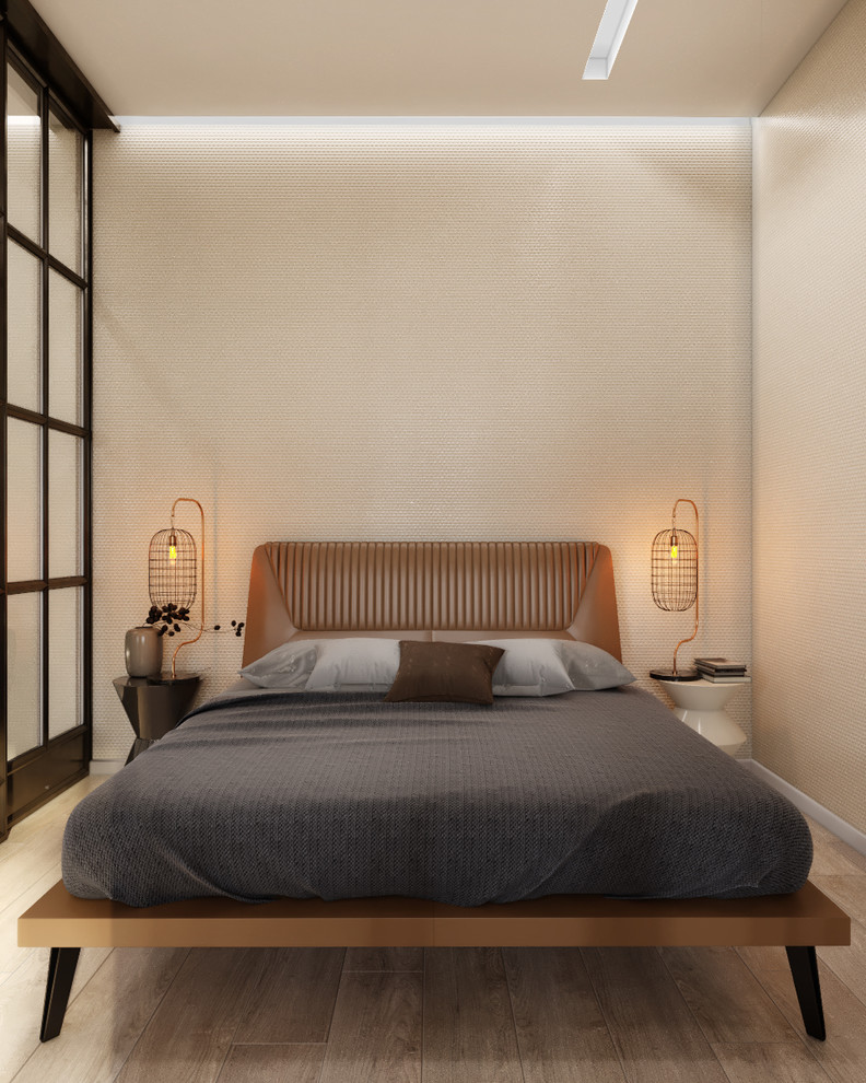 Идея дизайна: спальня в современном стиле
