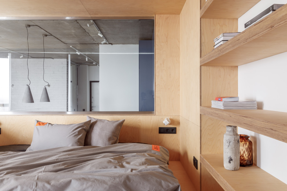Стильный дизайн: спальня в стиле лофт - последний тренд