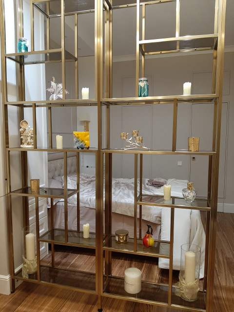 Стеллаж из нержавейки - Industriel - Chambre - Moscou - par Студия ...