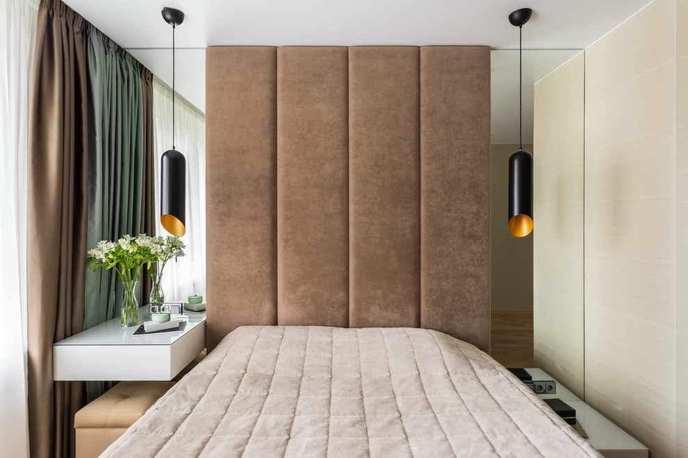 Идея дизайна: спальня в современном стиле