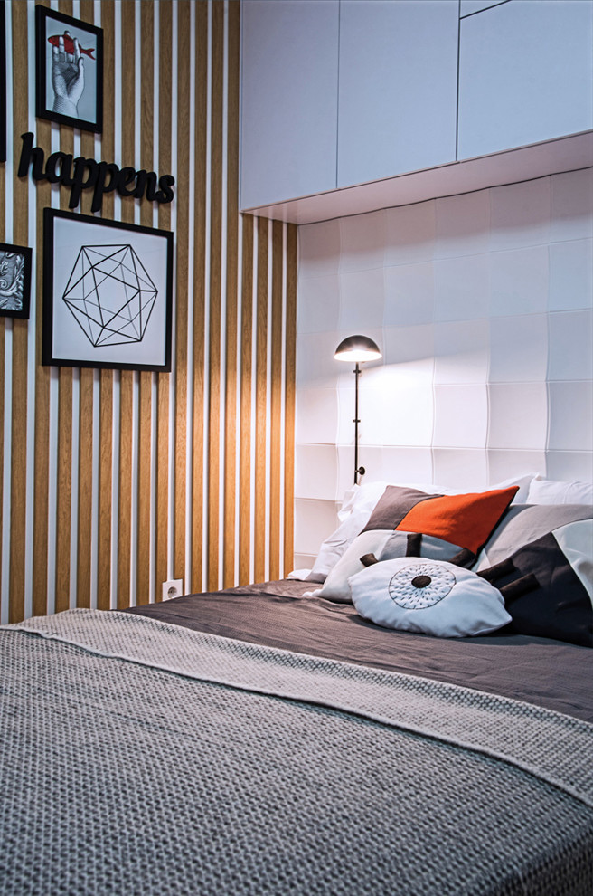 Bedroom - contemporary bedroom idea in Other