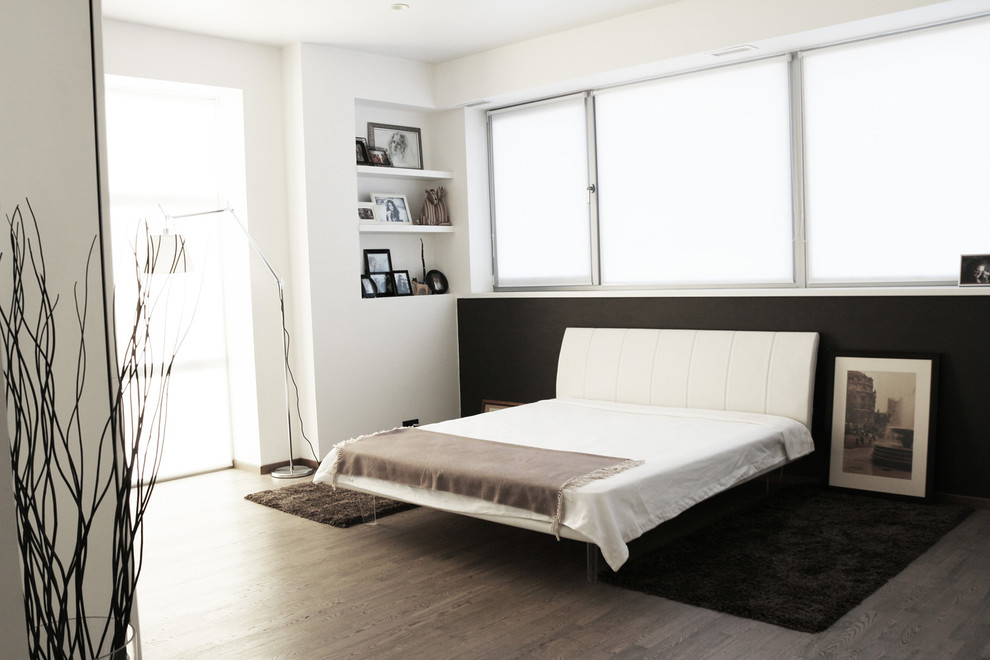 Источник вдохновения для домашнего уюта: спальня в современном стиле