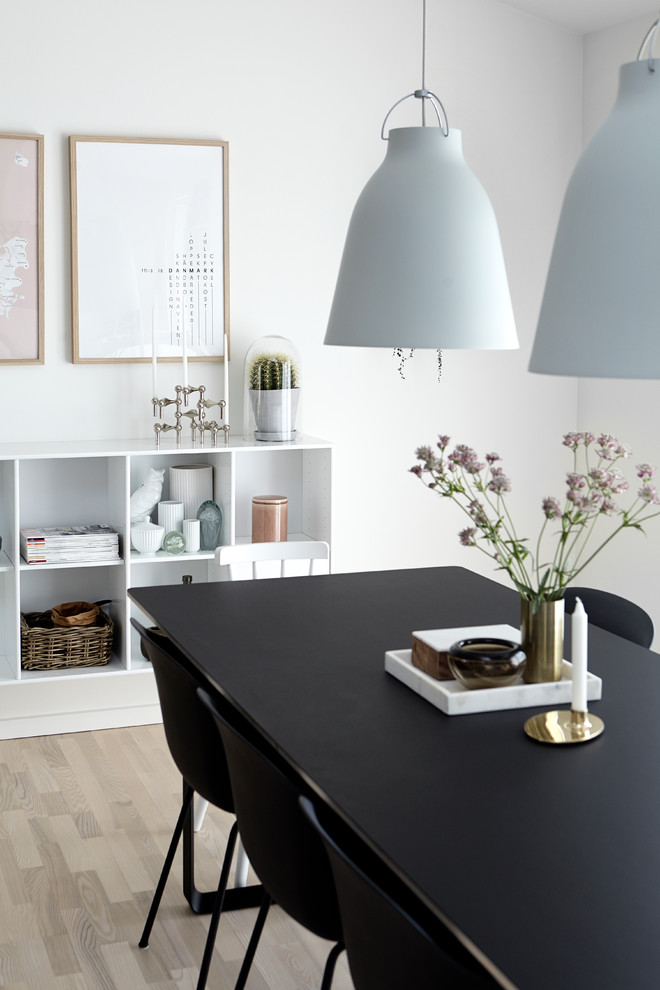 Inspiration for a scandinavian dining room in Wiltshire.