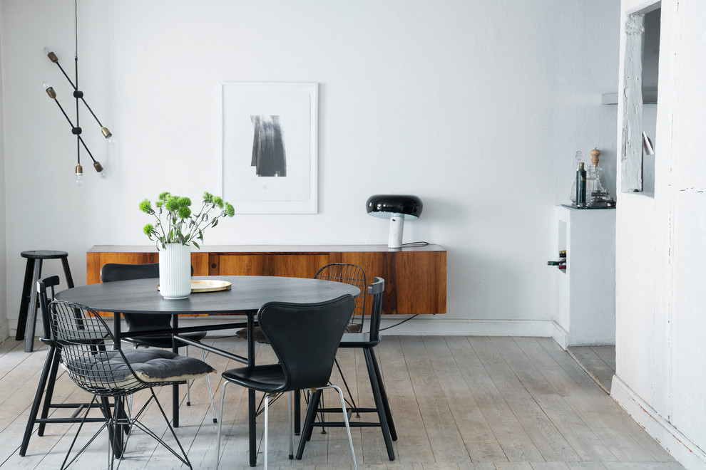 Inspiration for a scandinavian dining room in Copenhagen.