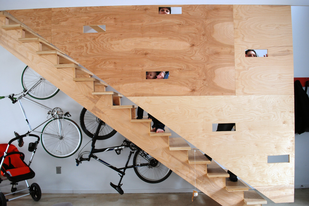 Example of an urban staircase design in Philadelphia